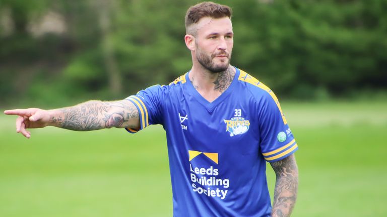 Hardaker suffered a seizure after training with Leeds in his first week back 