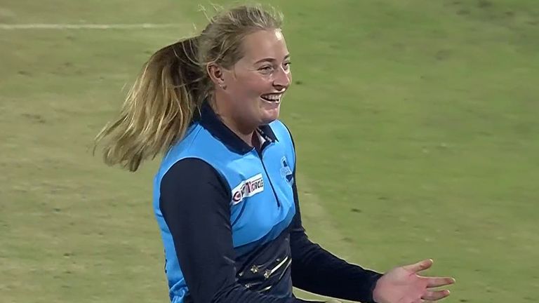 Sophie Ecclestone took two wickets in Supernovas' victory