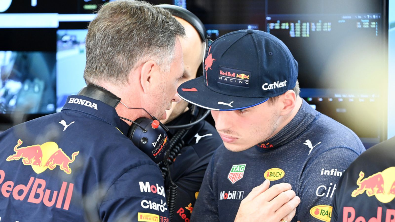 Red Bull team principal Christian Horner dismisses criticism from Max Verstappen’s father over Sergio Perez’s status