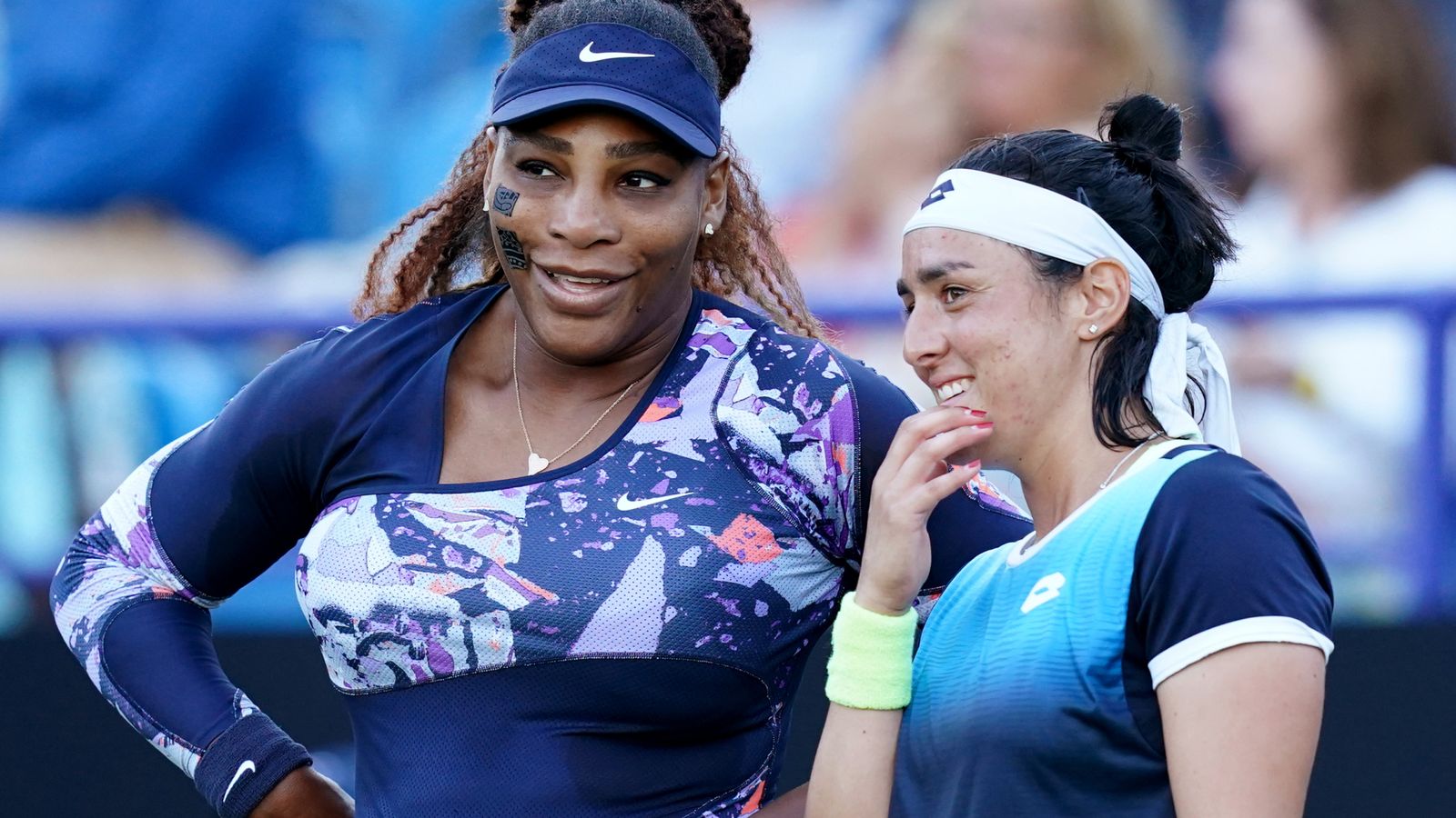 Serena Williams, Ons Jabeur win again to make Eastbourne semi-finals