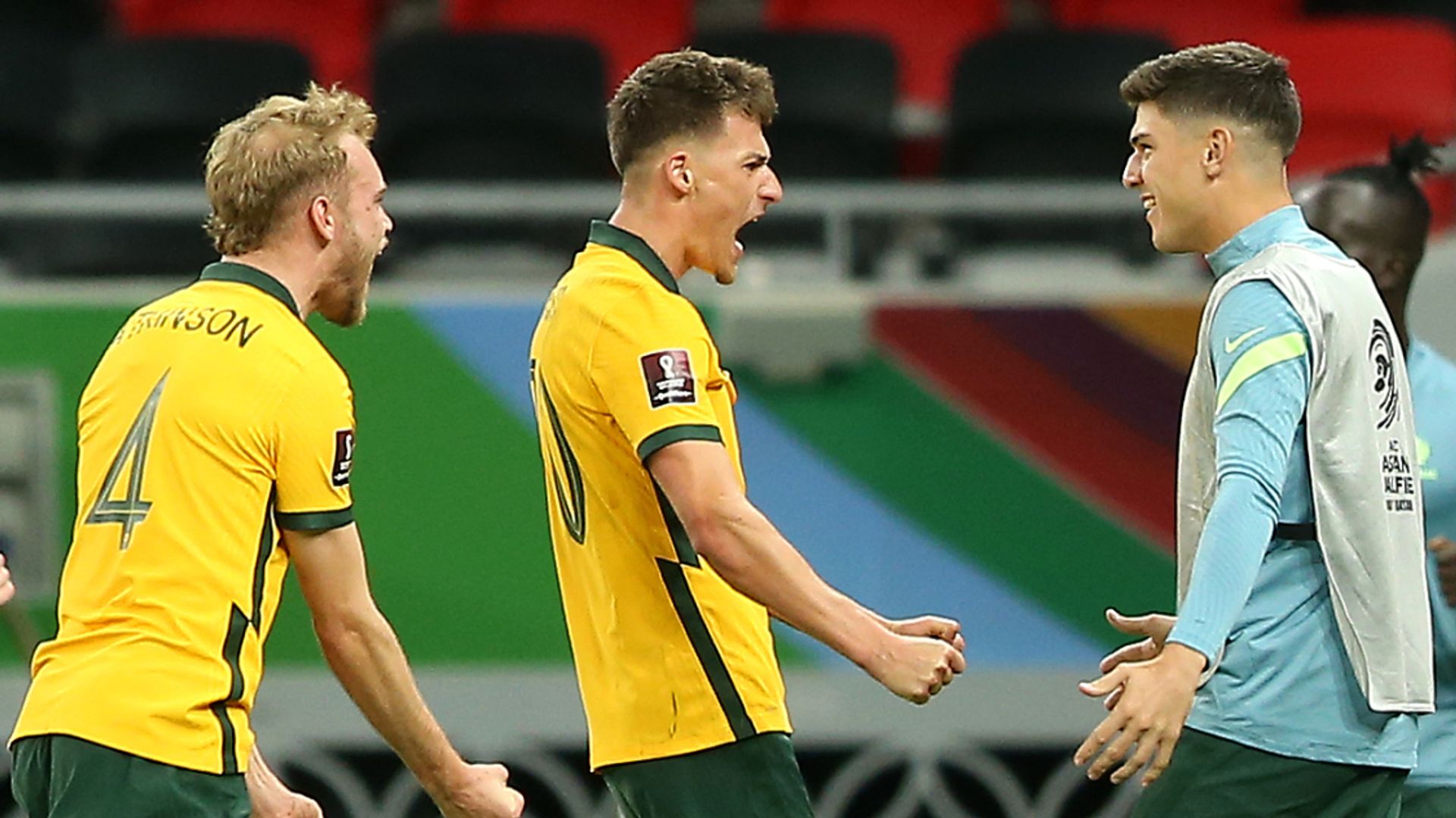 Australia beat UAE to keep World Cup qualification hopes alive