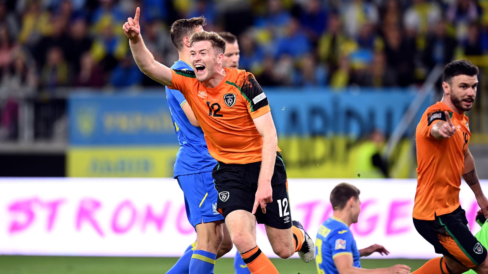 Collins wondergoal cancelled out as Ireland held by Ukraine