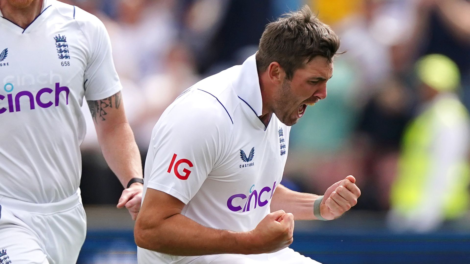 England on top after late clatter of wickets