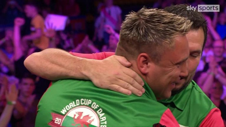 Take a look back at the best of the action from the first night of the World Cup of Darts