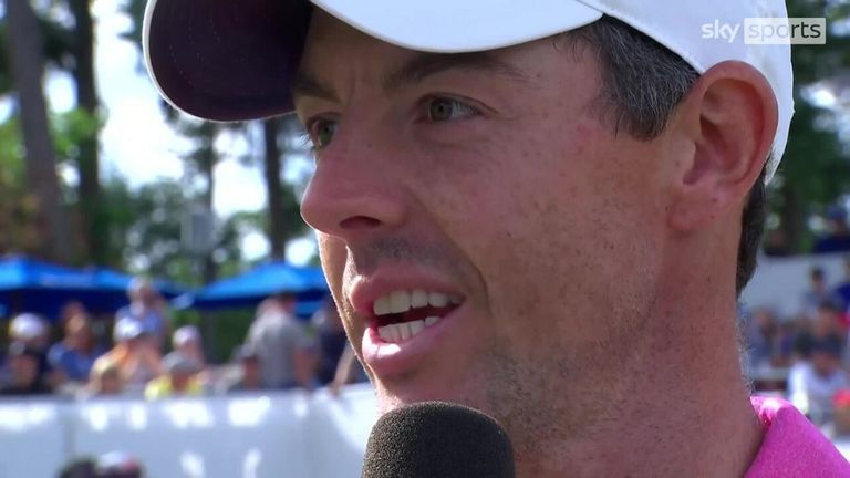 Rory McIlroy appeared to attack LIV Golf CEO Greg Norman after surpassing Norman's tally of wins on the PGA Tour with his 21st Canadian Open title