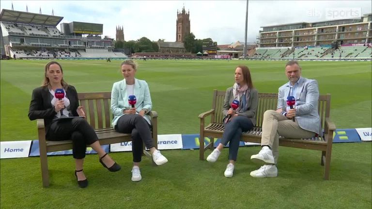 Valkerie Baynes, Charlotte Edwards and Charles Dagnall discuss the state of women's Test cricket