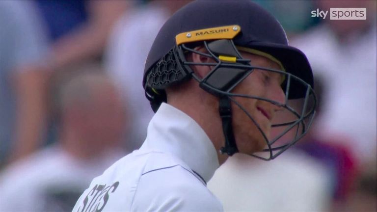 Ben Stokes' attempted counter was cut short by Neil Wagner