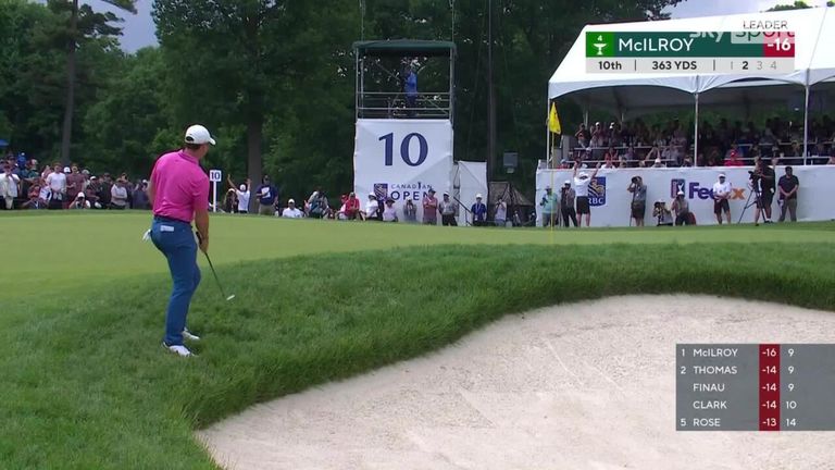 Rory McIlroy was a few inches away from the tournament 