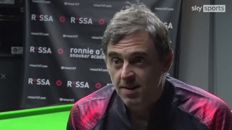 World champion Ronnie O'Sullivan admitted earlier this year he wouldn't advise his children to take up the sport of snooker