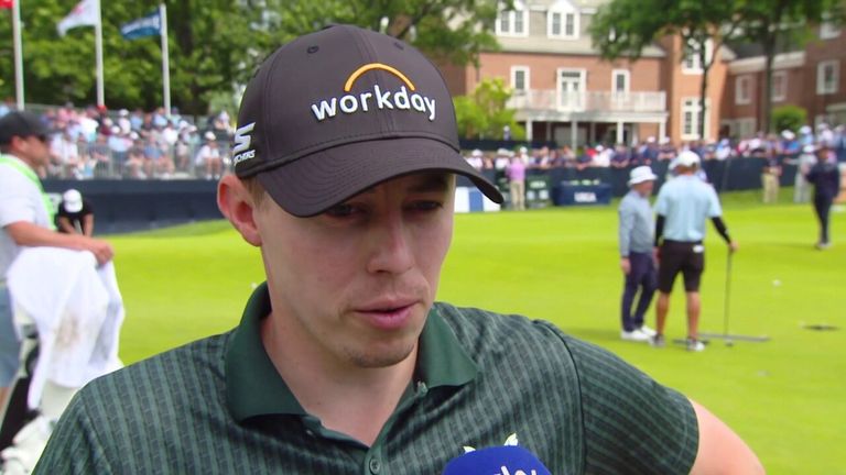 Matthew Fitzpatrick wants to move past the disappointment he experienced in the PGA Championship when he finished two strokes behind the eventual winner.
