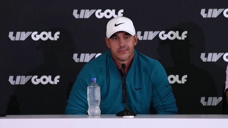 Brooks Koepka and Bryson DeChambeau have spoken out on their decisions to join the LIV golf series, with Koepka responding to Rory McIlroy's comments of players joining the series as being 'duplicitous'