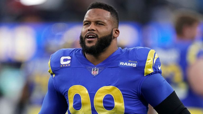 Los Angeles Rams' Aaron Donald has been made the highest-paid non-quarterback in NFL history