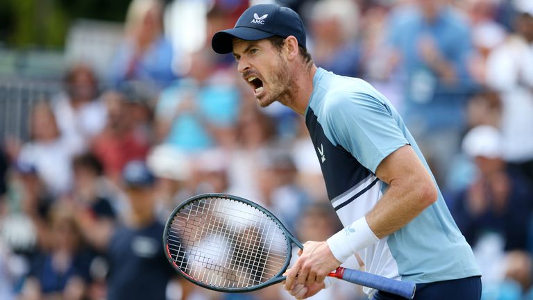 Murray will be back in action against fifth seed Brandon Nakashima on Friday