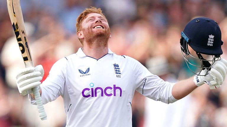 A rampant Jonny Bairstow scored a 77-ball hundred as England pulled off a stunning victory over New Zealand