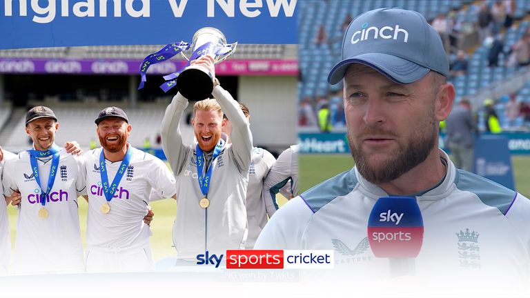 Brendon McCullum gives his reaction to England's 3-0 series whitewash win over New Zealand