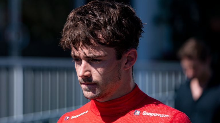 Former IndyCar driver Danica Patrick thought Leclerc looked despondent as his title hopes took another hit with his latest retirement in Azerbaijan