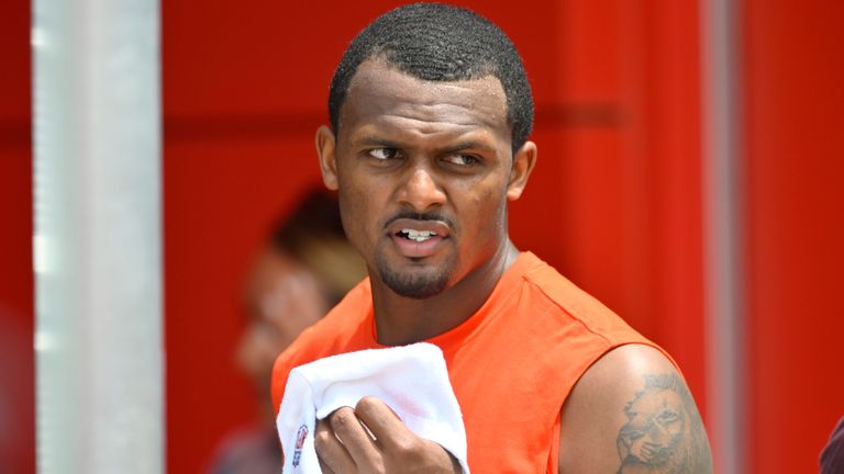 La NFL a fait appel de la suspension de six matchs infligée au quart-arrière des Cleveland Browns Deshaun Watson