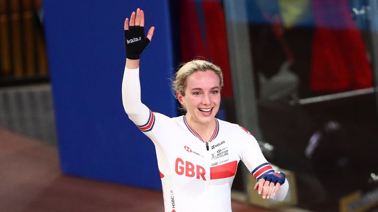 Elinor Barker was a silver medallist for Great Britain in the team pursuit at the Tokyo Olympics