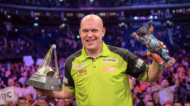 Michael van Gerwen will be targeting his seventh Premier League title this year