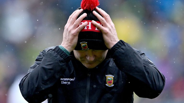 It was a day to forget for Mayo manager James Horan
