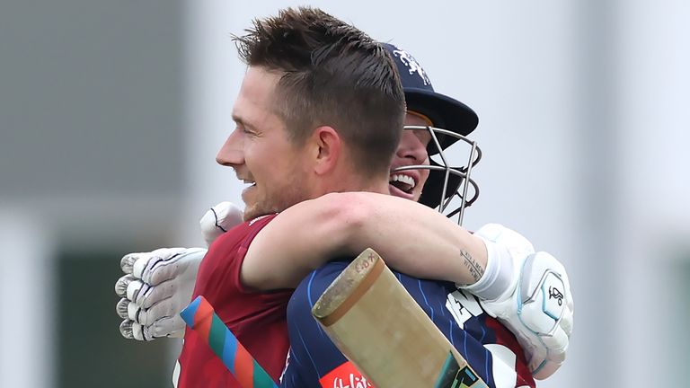 Joe Denly smashed 110 from 58 balls to kick-start Kent Spitfires' Blast campaign as they beat Middlesex by 55 runs