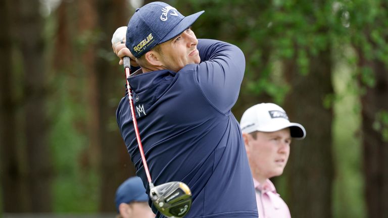 Marcus Armitage carded a round of two-under-par 70