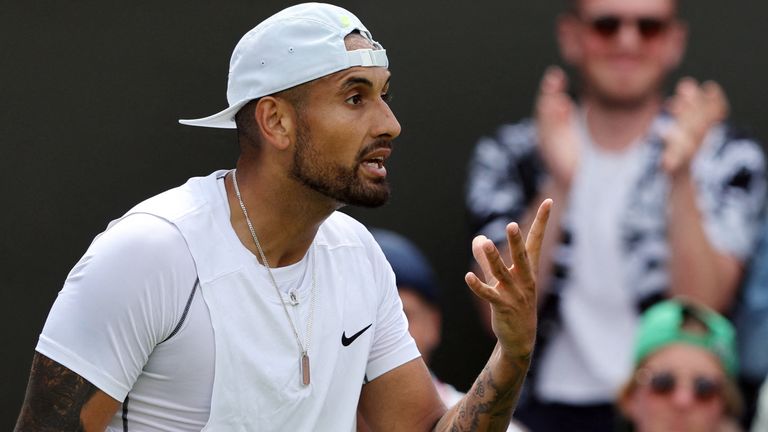 Nick Kyrgios gave an explosive press conference after Tuesday's match