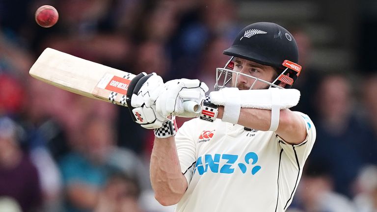 Kane Williamson made his highest score of the series but fell short of a half-century