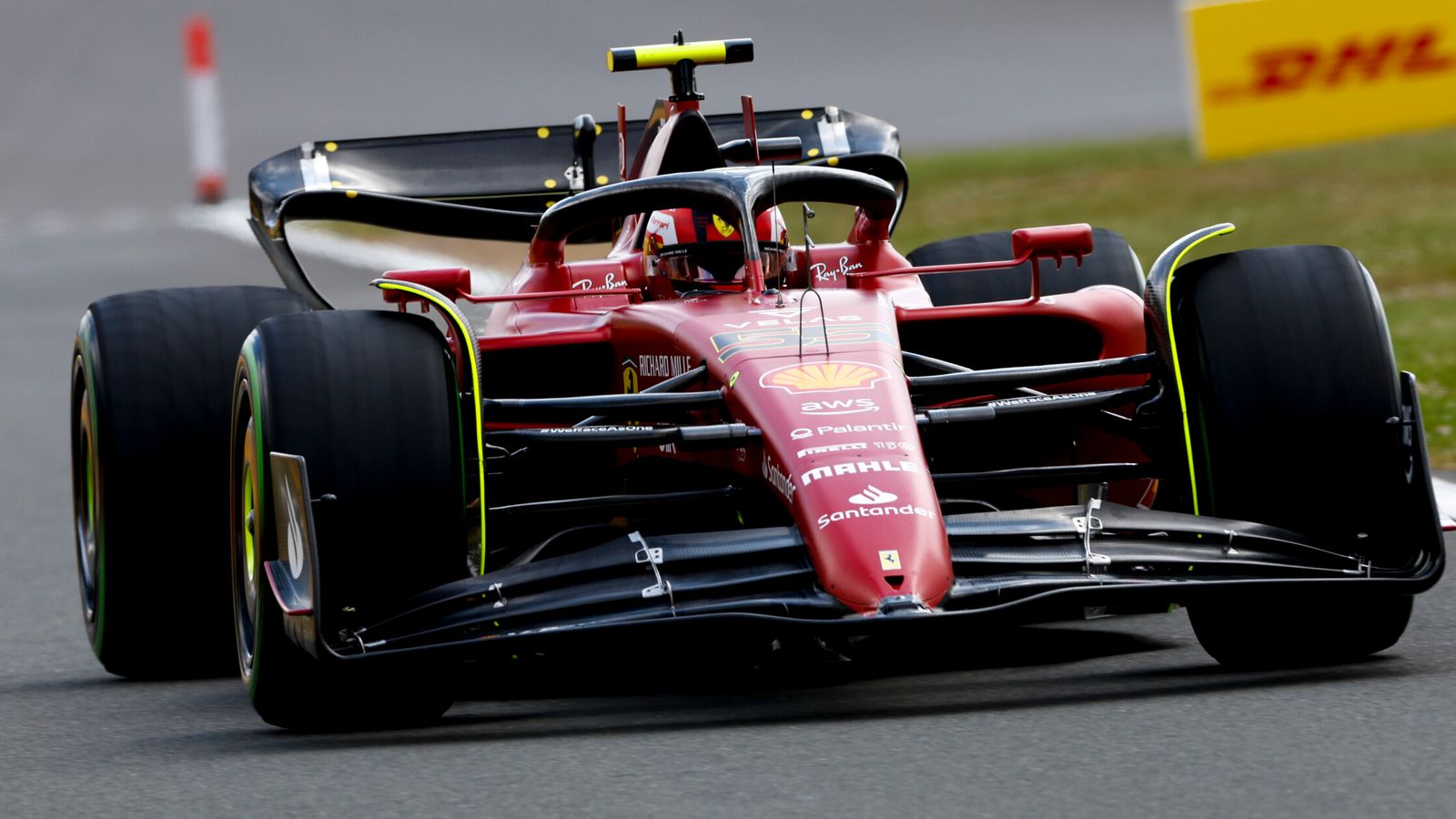 British GP: Carlos Sainz fastest from Lewis Hamilton in Practice Two as Mercedes show promise