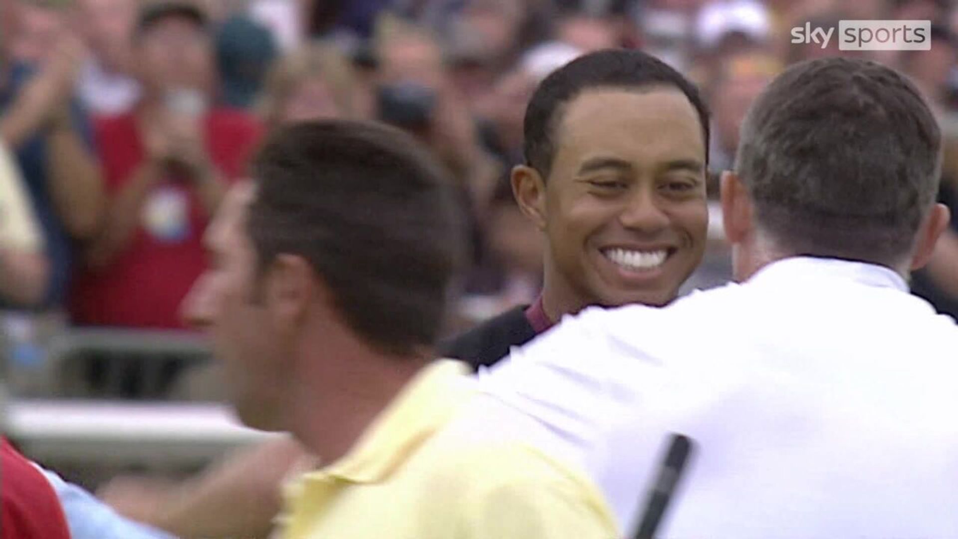 One week to go! | Flashback: Tiger wins his 2nd Open Championship