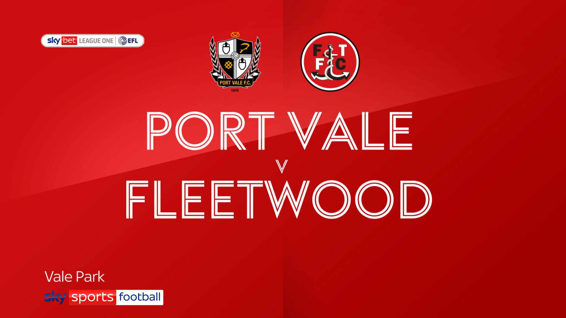 Port Vale 2-1 Fleetwood: Vale start League One life with victory