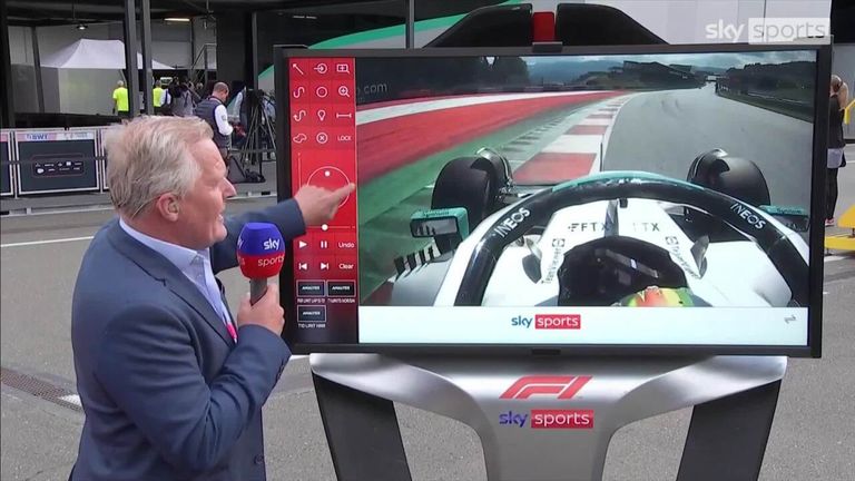 Johnny Herbert analyses how drivers used the track limits during the Austrian Grand Prix.