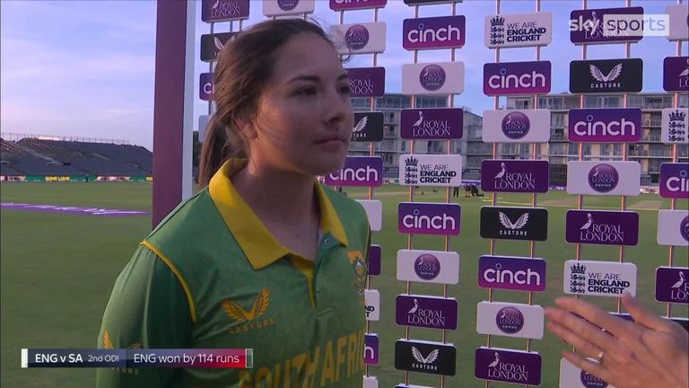 South Africa Women's captain Sune Luus says lessons were learned after falling to a second loss in their tie against England.