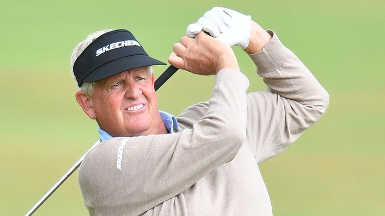 Colin Montgomerie birdied his final three holes on Saturday with the Scot saying 'the jelly baby trick worked'