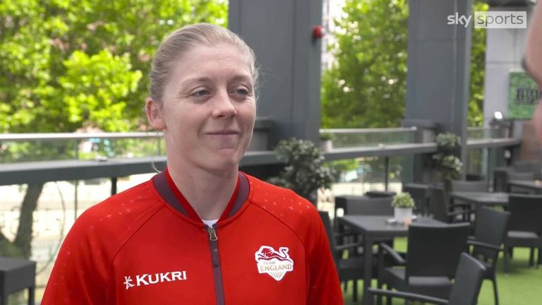 England women's captain Heather Knight will miss the team's opening match of the Commonwealth Games due to a hip injury but is hoping to return for their second group match against South Africa