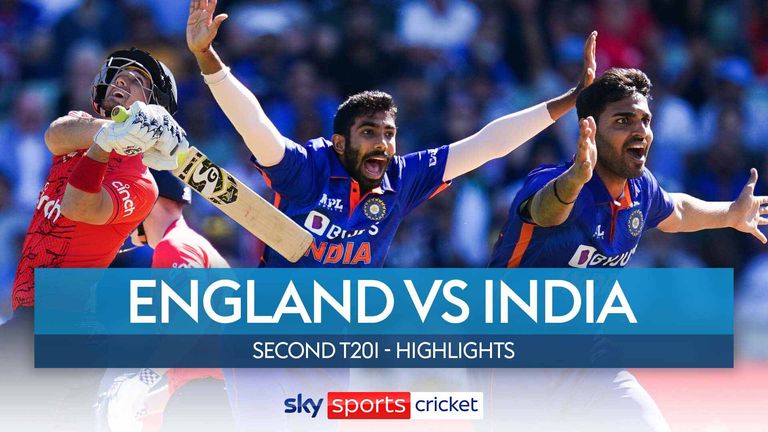 Faits saillants de la victoire de l'Inde sur le T20 contre l'Angleterre lors du deuxième match de la série à Edgbaston