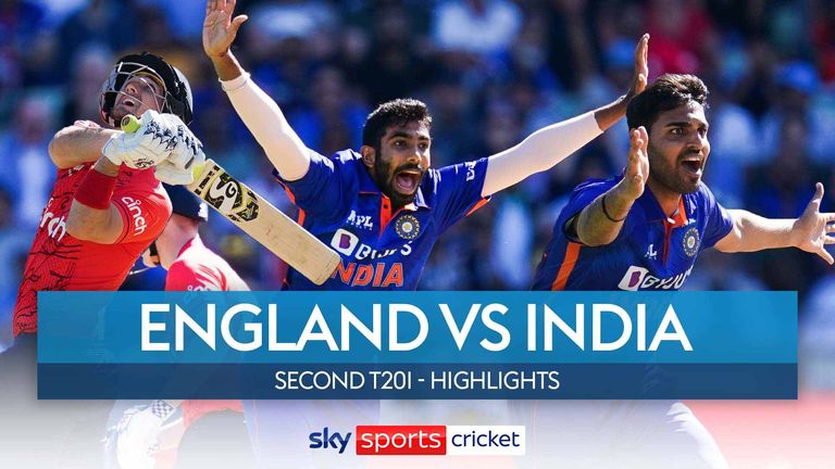 Highlights from India’s T20 win over England in the second game of the series at Edgbaston