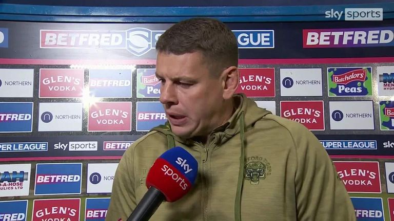 Castleford Tigers head coach Lee Radford was full of praise for his side's defensive efforts in the 26-18 win over Huddersfield Giants in their Super League clash.