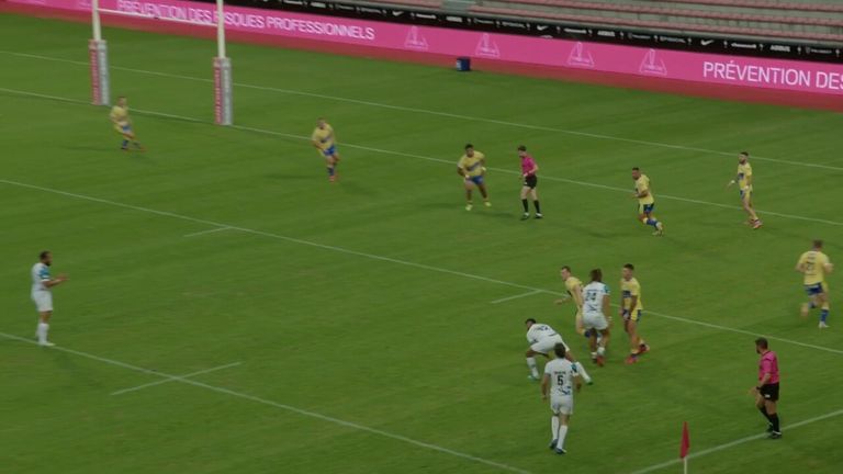 Highlights of the match between Toulouse and Hull KR in the Super League