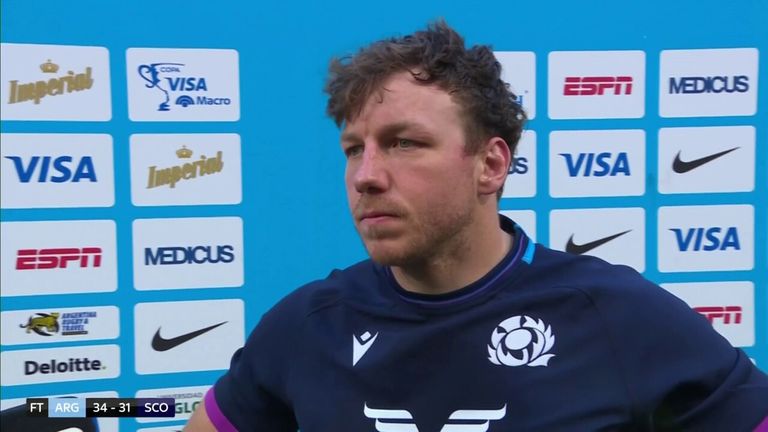 Scotland captain Hamish Watson says they were the architects of their own downfall after allowing Argentina back into the game