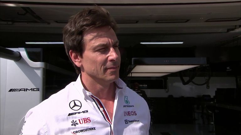 Toto Wolff says Lewis Hamilton's fourth position was an 'immense job' but the Mercedes is just not good enough.