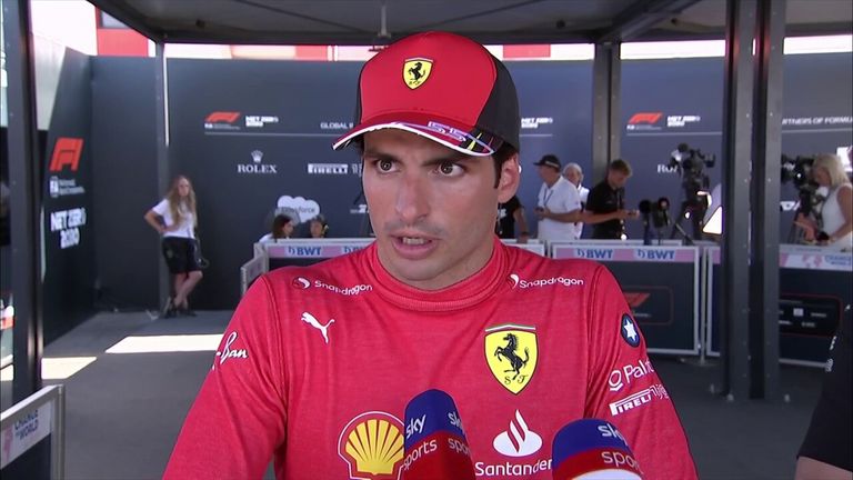 Carlos Sainz has defended Ferrari's strategic decisions after finishing fifth at the French GP. 