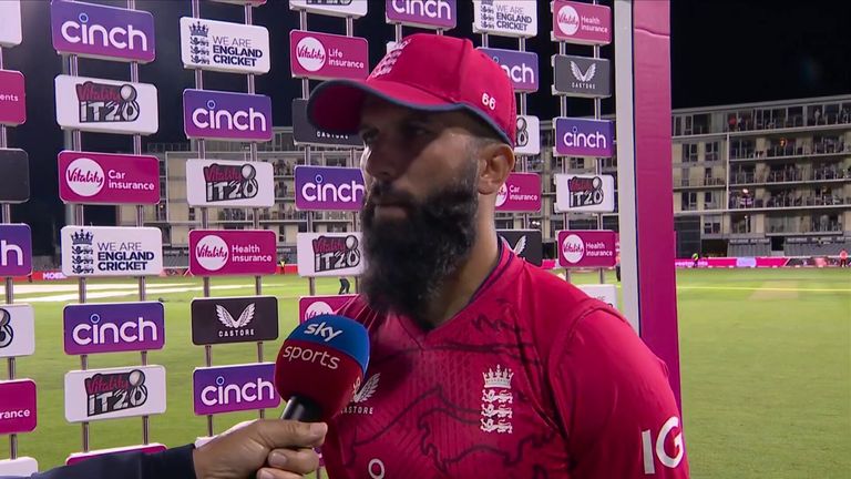 Moeen was named Player of the Match after scoring 52 from 18 balls, an innings which featured six sixes
