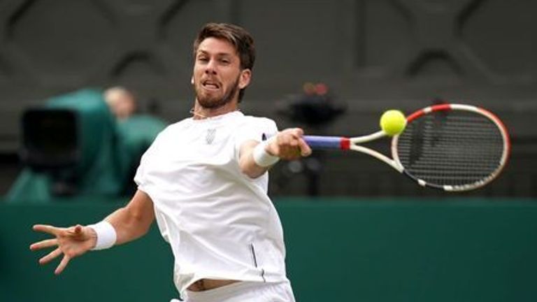 Norrie looked right at home on Centre Court 