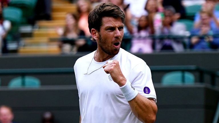 Cameron Norrie defeated Tommy Paul to reach the quarter-finals at Wimbledon