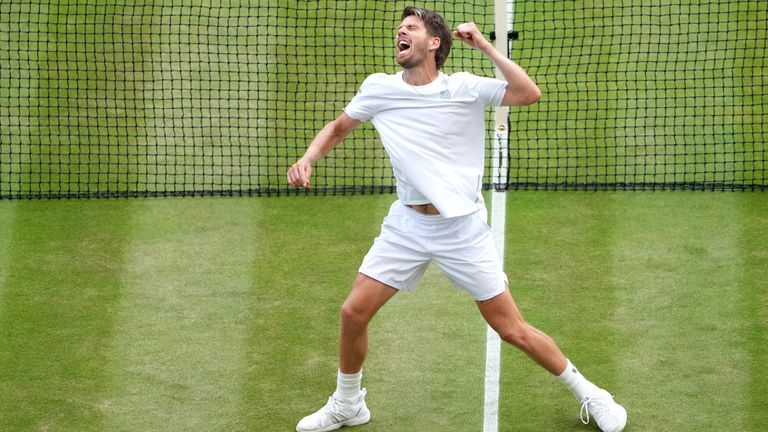 Norrie alcanzó los cuartos de final de un Grand Slam por primera vez en su carrera