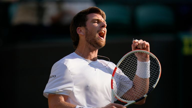 Cameron Norrie meets Novak Djokovic in the semifinals at Wimbledon on Friday after beating David Goffin in five sets in the quarterfinals.