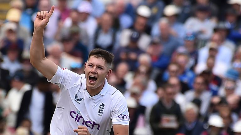 Following day one of England's fifth Test against India, Nasser Hussain says that Matthew Potts is England's' find of the season'. 