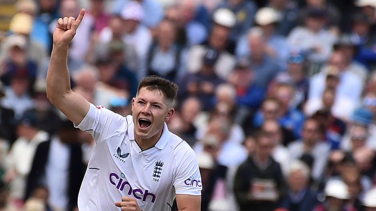 Nasser Hussain says that Matthew Potts is England's' find of the season' after another impressive showing at Edgbaston.