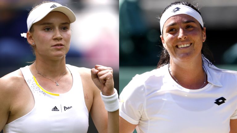 Elena Rybakina, Cumartesi öğleden sonra Wimbledon'da Ons Jabeur ile karşılaşacak.